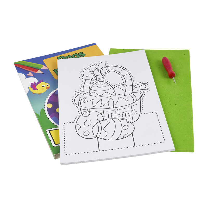 Prikblok Pasen - met prikpen