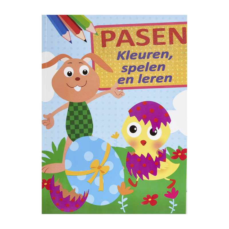 Speelboek Pasen - met stickers