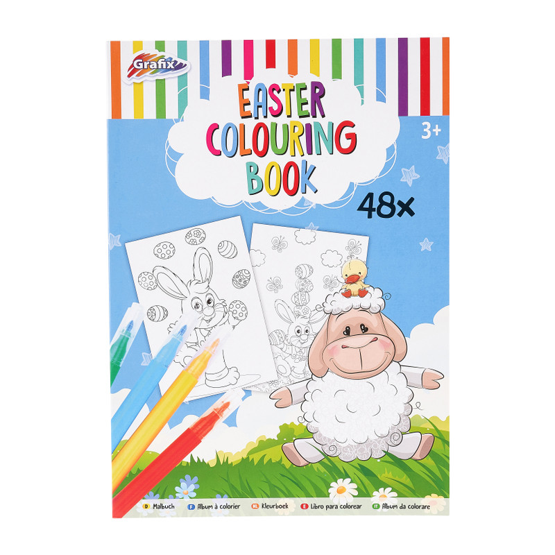 Pasen kleurboek - 48 vellen