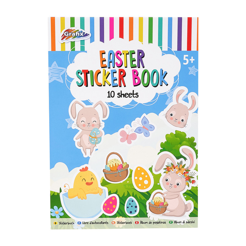 Pasen stickerboekje - 21x15 cm