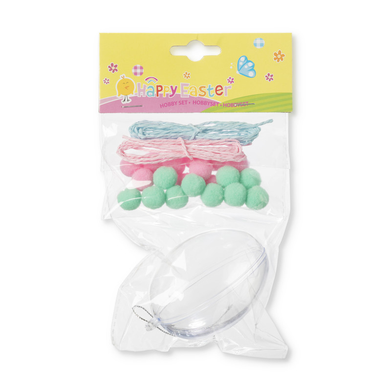 DIY paasei versieren - decoset - 13x5x20 cm 