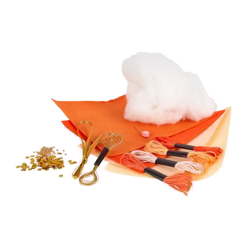 DIY pakket - vilten kerstballen