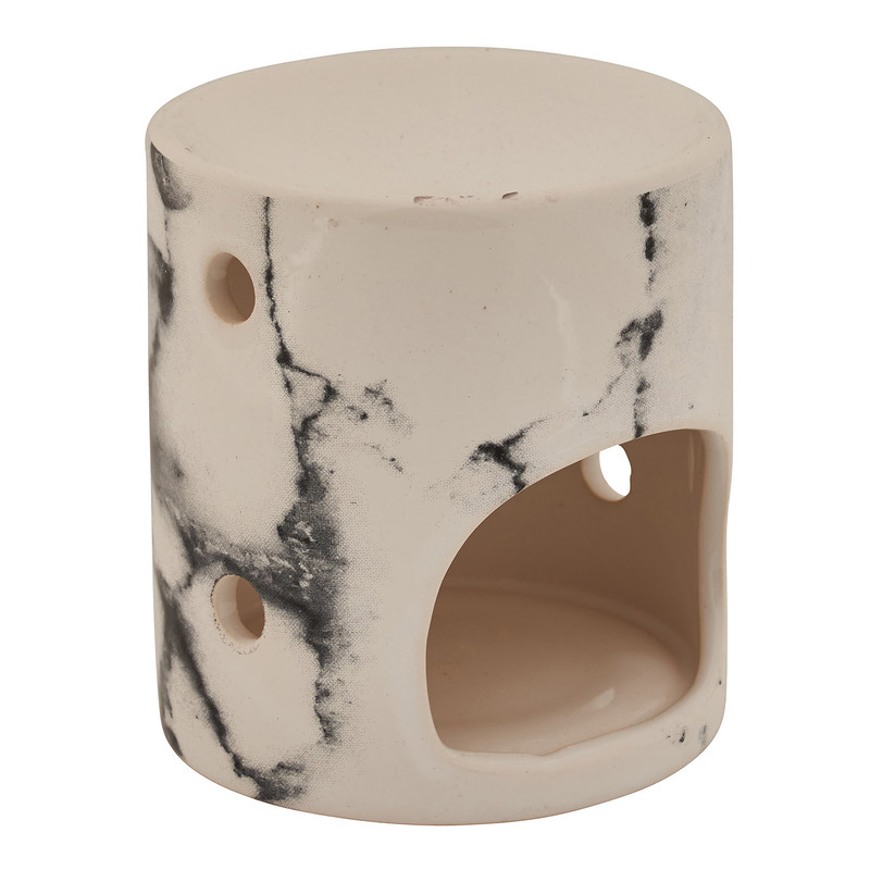 Oliebrander marmer print - ø8.5x9.5 cm