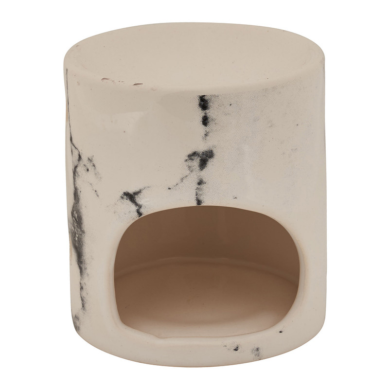 Oliebrander marmer print - ø8.5x9.5 cm