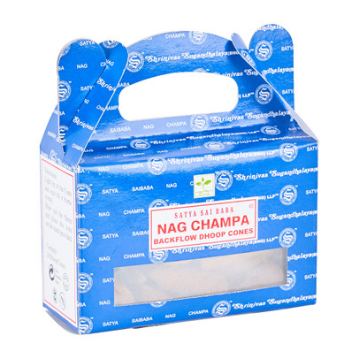 Backflow cones - nag champa - set van 24