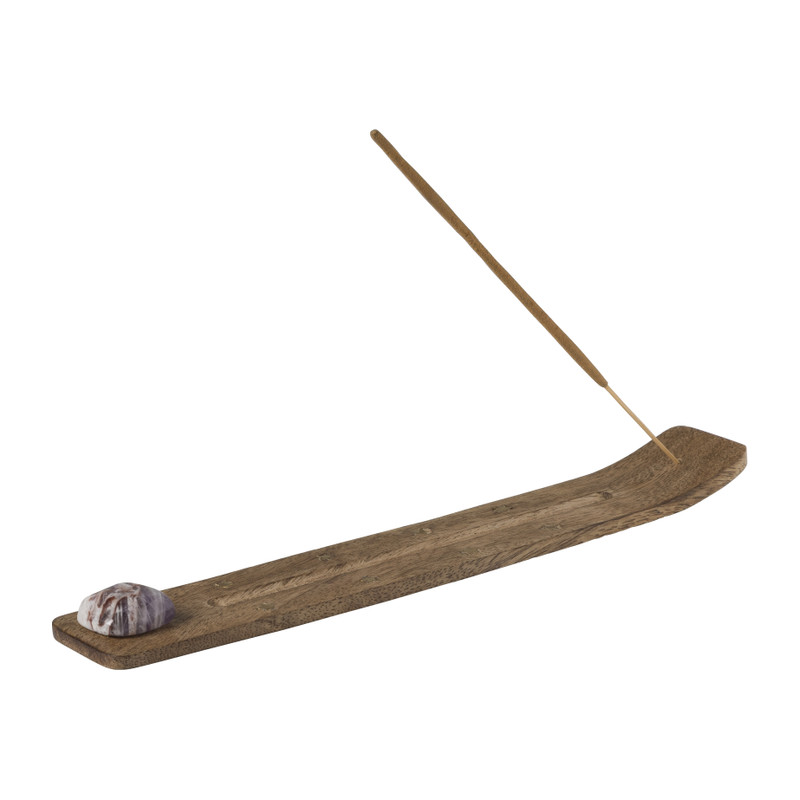 Wierook plank amethyst - bruin/paars - 0.3x30x7 cm