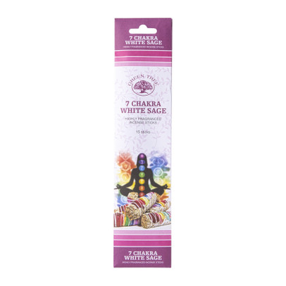 Wierooksticks chakra 7 white - 15 stokjes