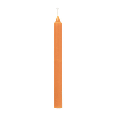 Dinerkaars rustiek - oranje - ø2x24 cm