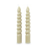 Dinerkaars twist - groen - set van 2