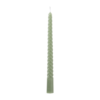 Dinerkaars twist - groen - ø2.15x25 cm