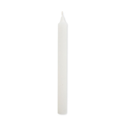 Dinerkaars rustiek - wit - ø2x24 cm 
