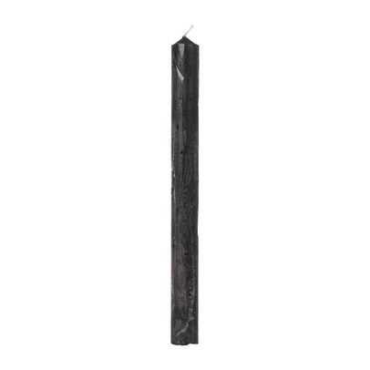 Dinerkaars rustiek - zwart - ø2x24 cm