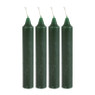 Dinerkaars rustiek - donkergroen - set van 4