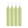 Dinerkaars rustiek - bladgroen - set van 4