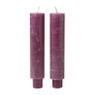 Dinerkaars dik - paars - ø3x15 cm