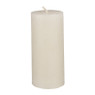 Kaars rustiek - ivoor - ø5x10 cm