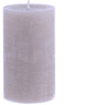 Kaars rustiek - taupe - 7x12 cm