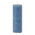 Kaars rustiek - steenblauw - 5x15 cm