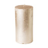 Kaars rustiek XXL - champagne - ⌀10x20 cm 