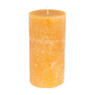 Kaars rustiek XXL - okergeel - ø10x20 cm