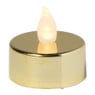 LED waxinelichten - goud - set van 5