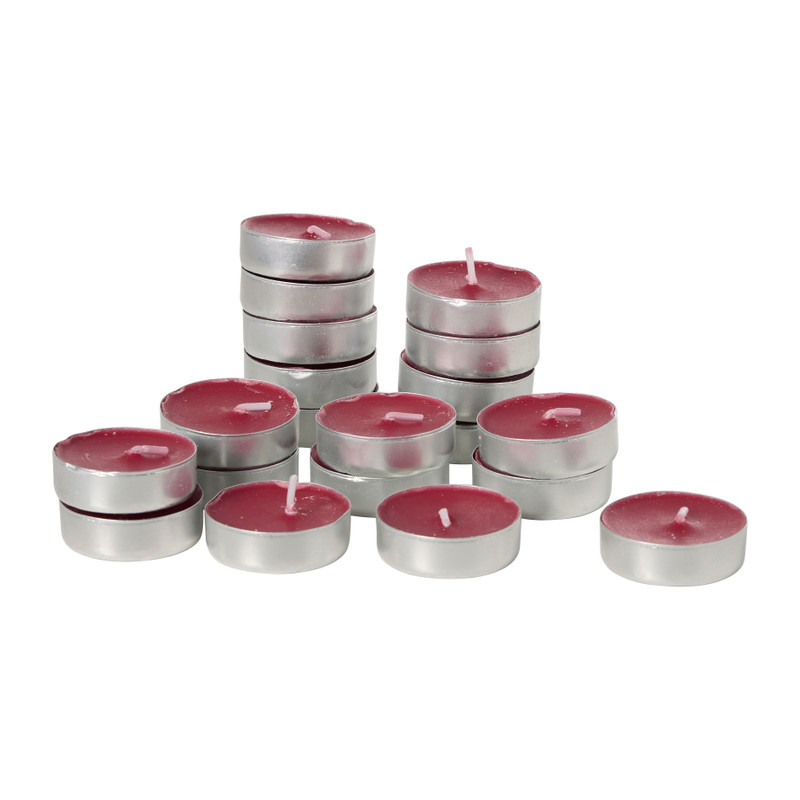 Geur maxi waxinelichten - red berries - set van 4