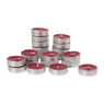 Geur maxi waxinelichten - red berries - set van 4