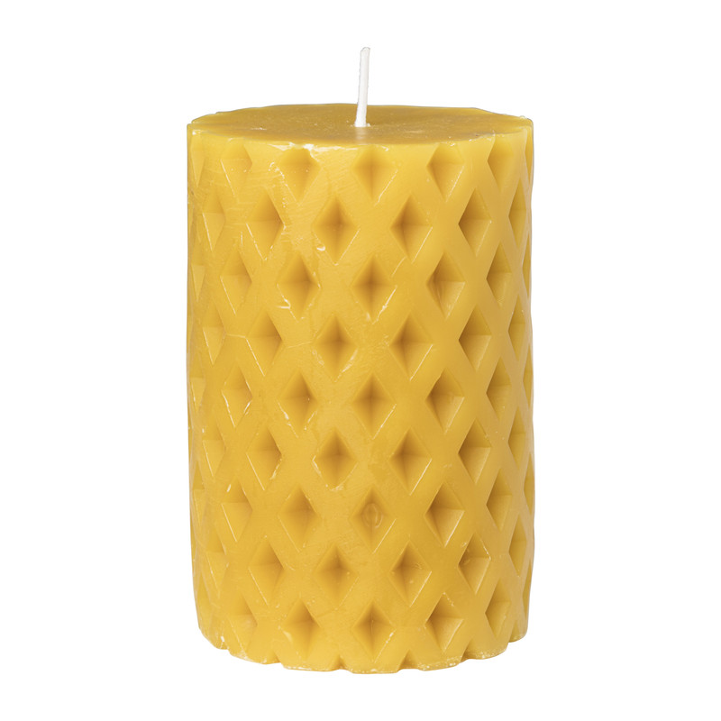 Stompkaars honingraat - diverse varianten - ø6.8x10 cm