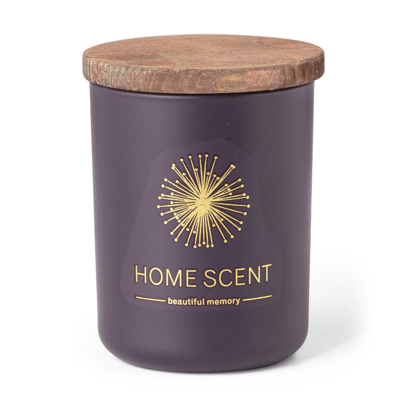 Geurkaars in potje - rood - ø6.8x8.5 cm