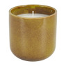 Kaars in keramiek potje - groen - ø9.2x9.5 cm