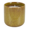 Kaars in keramiek potje - groen - ø10.6x10.2 cm