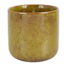 Kaars in keramiek potje - groen - ø10.6x10.2 cm