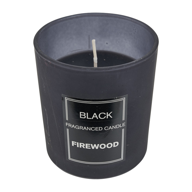 Geurkaars matglas - firewood