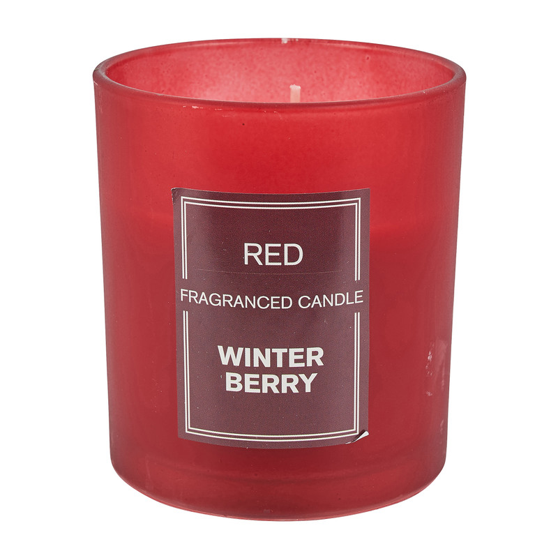 Geurkaars matglas - winterberry