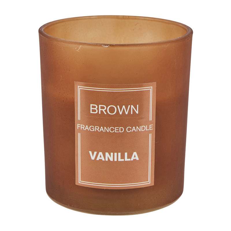 Geurkaars matglas - vanille