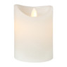 LED kaars wit - Ø8x11 cm 