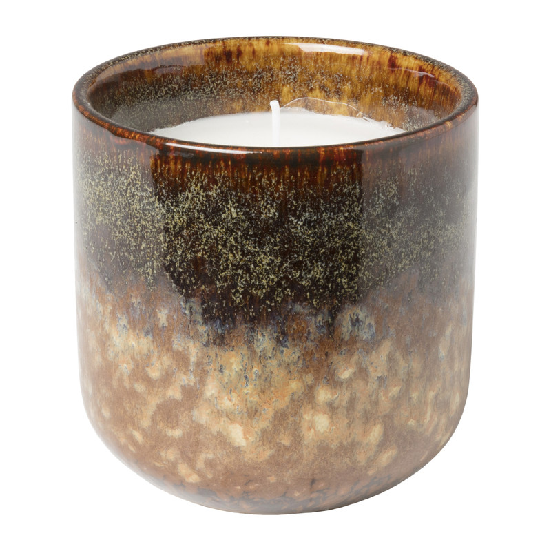 Kaars in pot - diverse varianten - ø9x9 cm