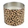 Geurkaars in blik - cheetah - ø12 cm 