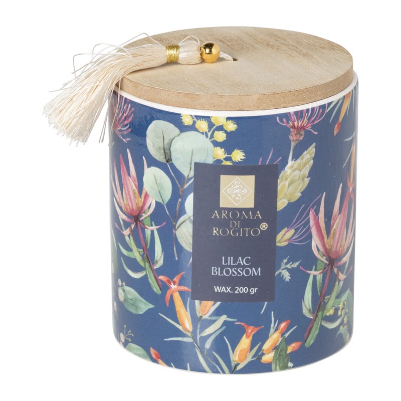 Geurkaars bohemian - diverse varianten - ø9x11 cm