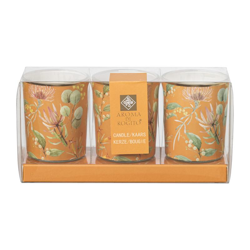 Geurkaarsen bohemian - diverse varianten - 16x5x8 cm 