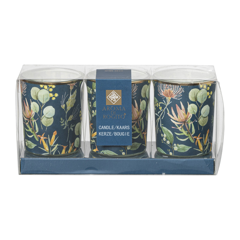 Geurkaarsen bohemian - diverse varianten - 16x5x8 cm 