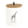Geurkaars giraffe in pot - Fougere & musk