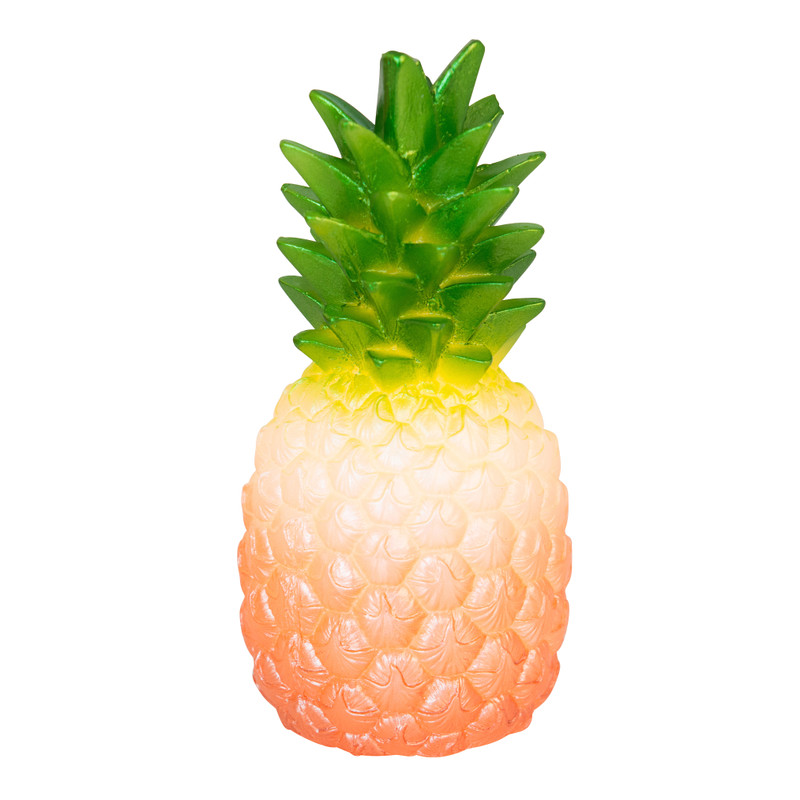 LED kaars ananas - 7x17 cm