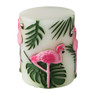 LED kaars flamingo - 10x8 cm