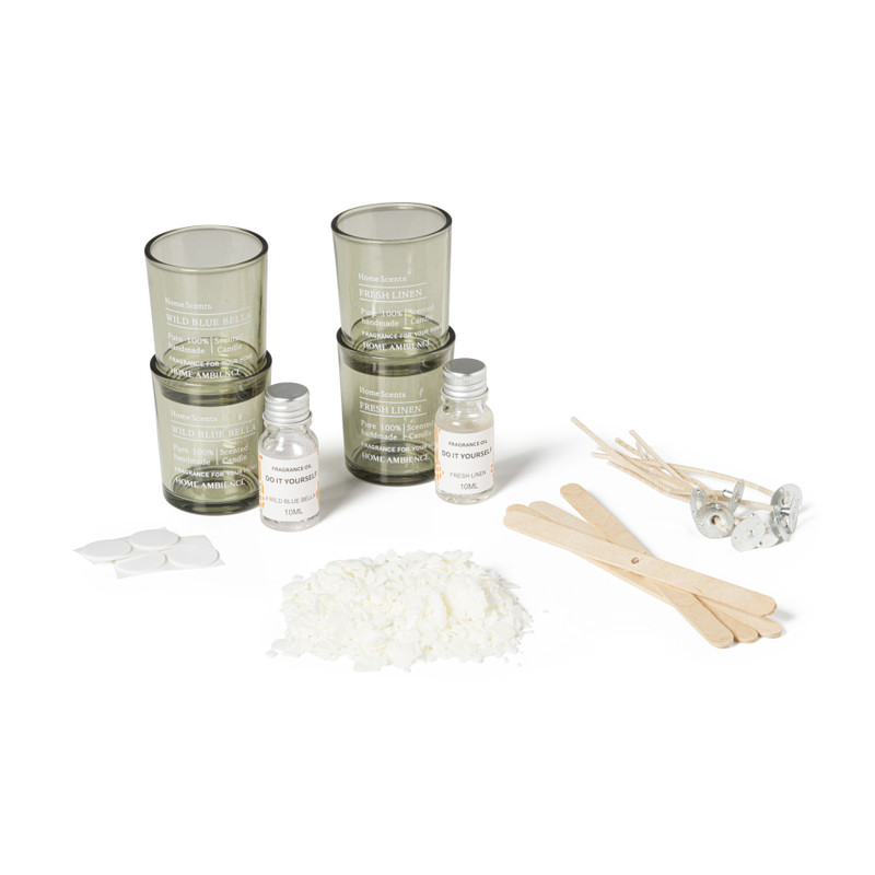 DIY geurkaarsen set 