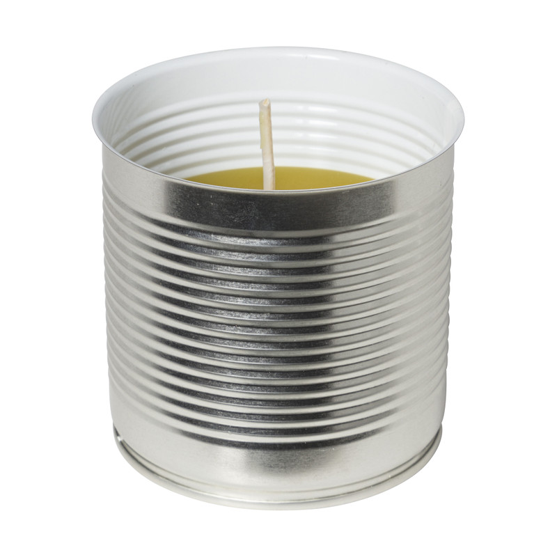 Kaars in blik - diverse varianten - 8.7x8.5 cm 