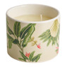 Geurkaars in pot - bloemenprint - Ø10,7x8,5 cm