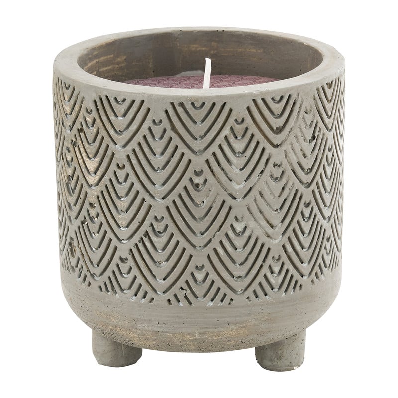 Kaars in pot - diverse varianten - 10x10,5 cm