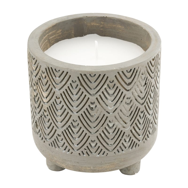 Kaars in pot - diverse varianten - 10x10,5 cm