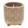 Kaars in pot - diverse varianten - 10x10,5 cm
